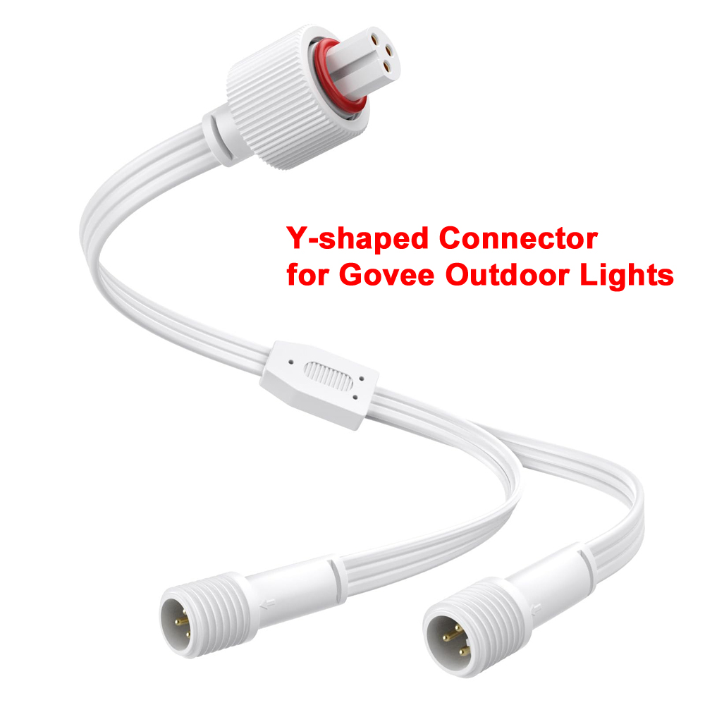 Cable Gland Waterproof - Y-förmiger Anschluss für Govee Außenleuchten IP68