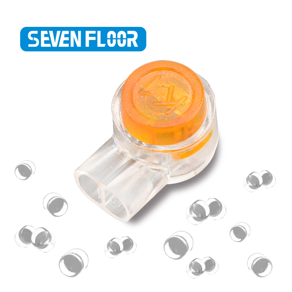 Cable Gland Waterproof - 50/100/200PCS Wasserdichte Gel-gefüllt Orange Klar Taste