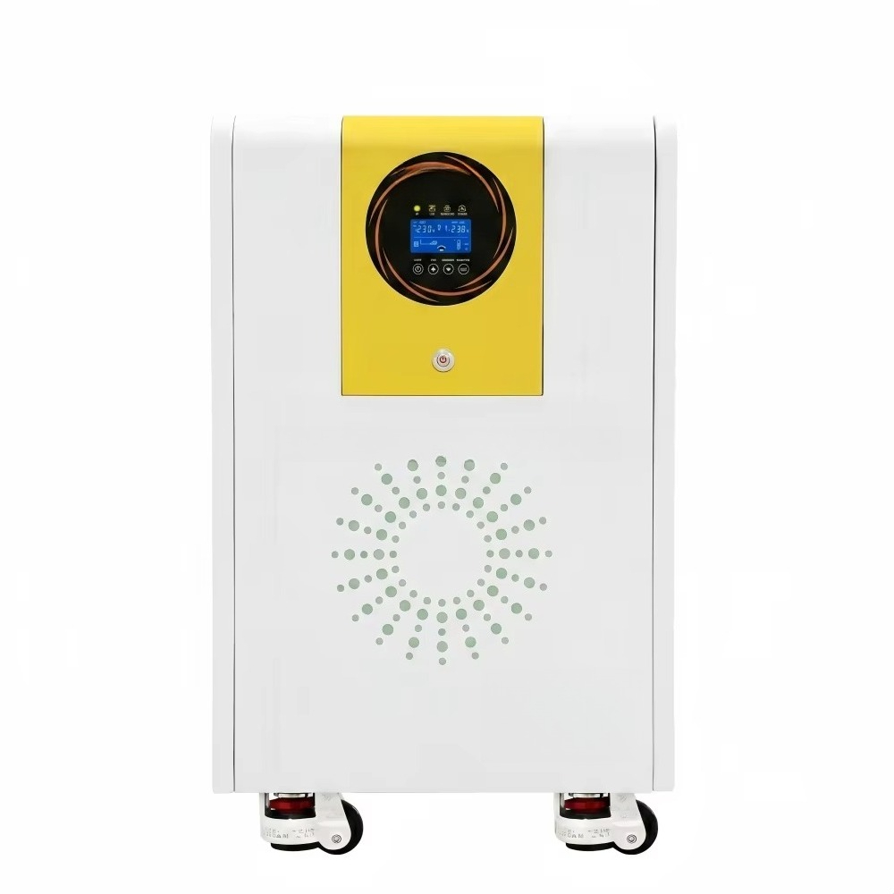 Hybrid Solar Inverter - 32-kWh-All-in-One-Solar-ESS 10-kW-12-kW-Hybrid-Wechselrichter 51,2-V-628-Ah-LiFePO4-Batterie 9-kW-PV 8K-Zyklen Plug-and-Play-Solargenerator