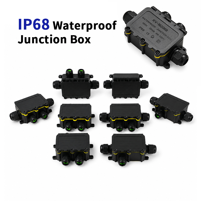 Cable Gland Waterproof - IP68 Wasserdichte Anschlussdose 2-8 Wege 6-poliger