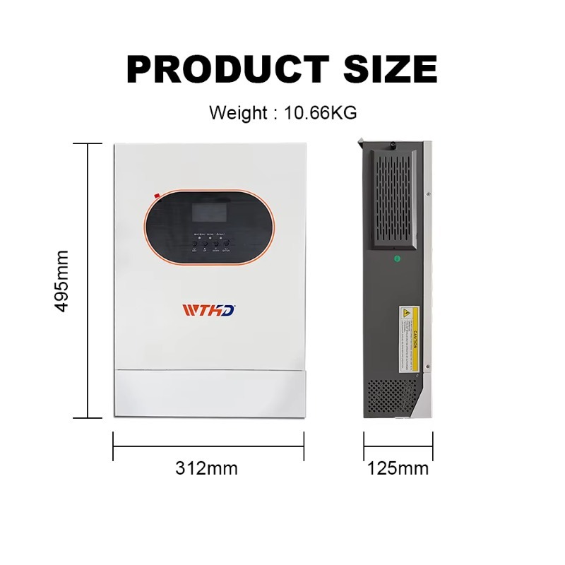 6,2KW Einphasiger Netzunabhäng – Hybrid Solar Inverter Bewertung und Preis