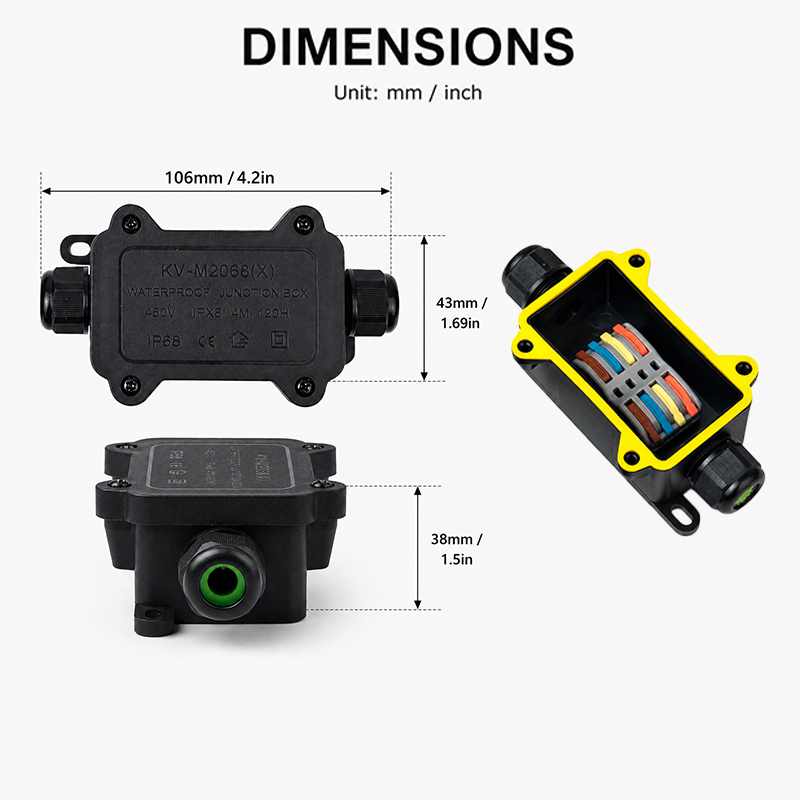 IP68 Wasserdichte Anschlussdos – Cable Gland Waterproof Bewertung und Preis