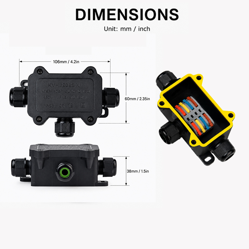 IP68 Wasserdichte Anschlussdos – Cable Gland Waterproof Bewertung und Preis